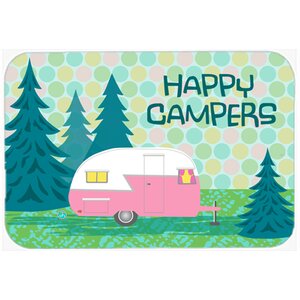 Happy Campers Glamping Trailer Kitchen/Bath Mat