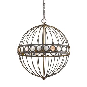 Aria 6-Light Globe Pendant