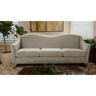 Curved Back Couch Wayfair Alrai Camel Back Sofa