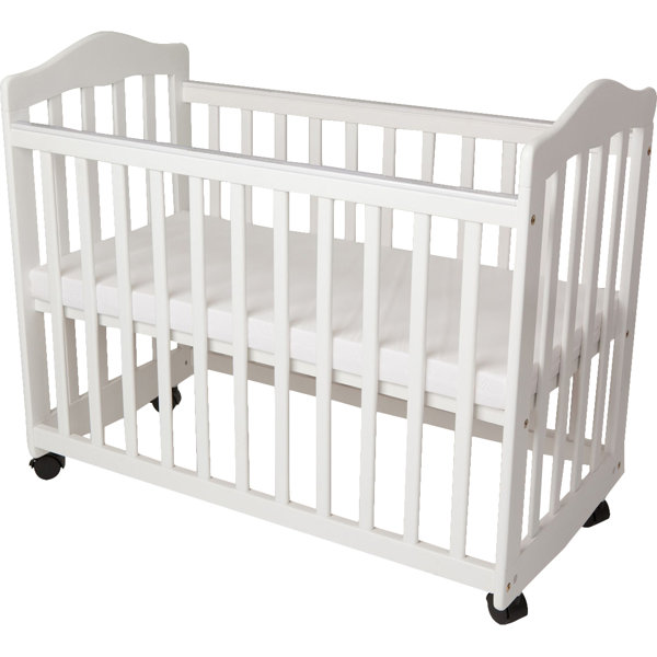 L.A. Baby Bedside Manor Compact Cradle Crib with Mattress & Reviews