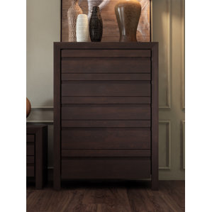 Fierro 5 Drawer Chest by World Menagerie