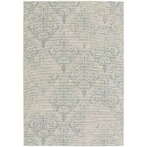 Boyster Blue Indoor/Outdoor Area Rug