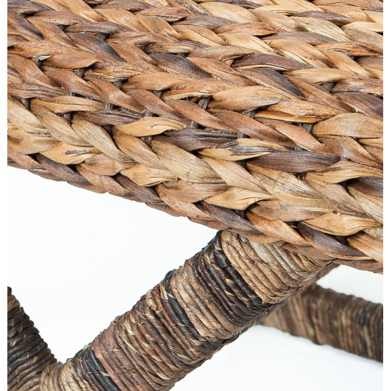 BirdRock Home Seagrass Stool & Reviews Wayfair