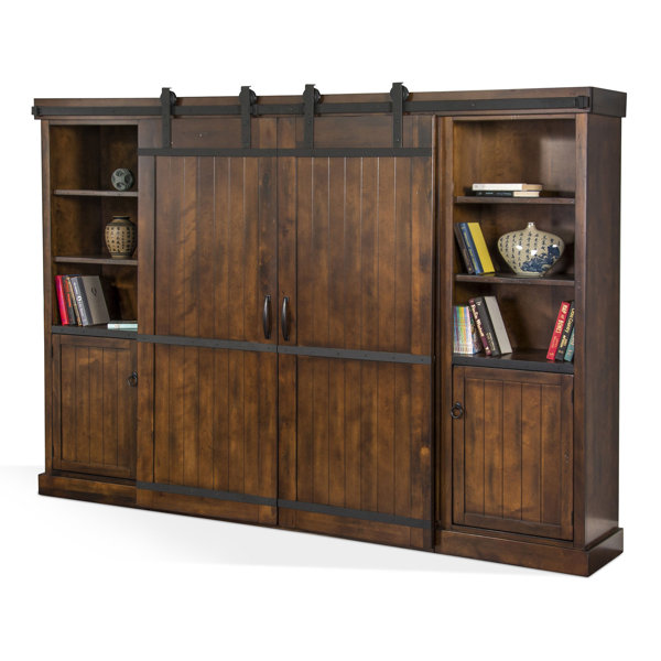Sliding Barn Door Media Center Wayfair