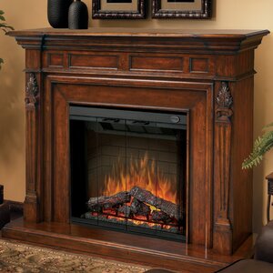 Torchiere Electric Fireplace