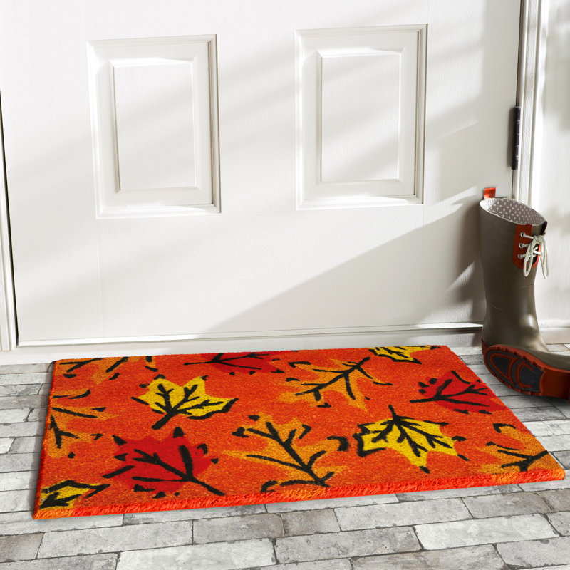 Home & More Fall Leaves Doormat & Reviews Wayfair