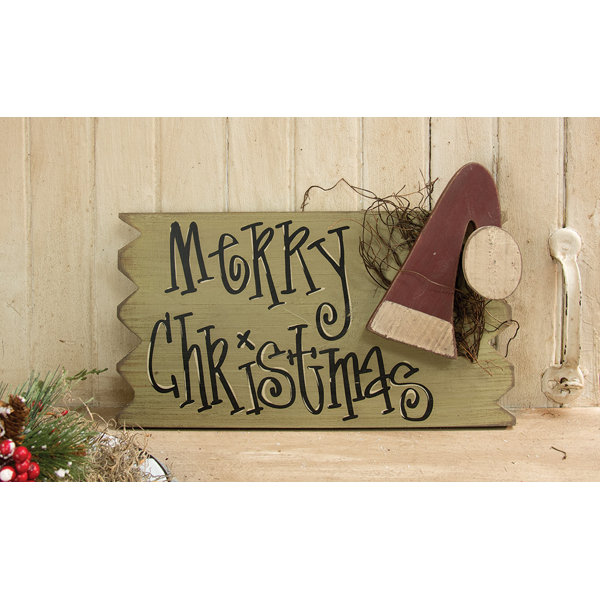 Wooden Merry Christmas Sign Wayfair
