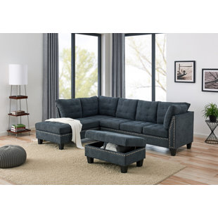 Most Comfortable Sectional Wayfair Loughlin Sectional With Ottoman