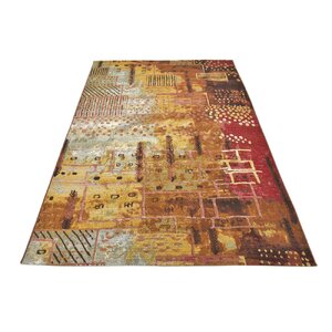 Jamie Orange Indoor/Outdoor Area Rug