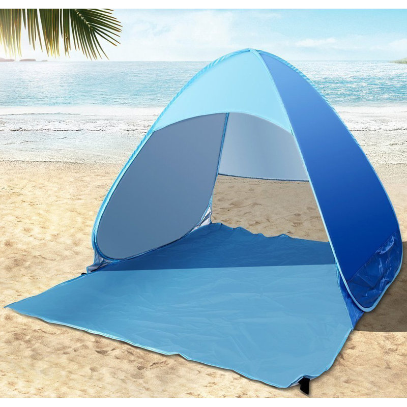Koolulu Portable 1 Person Beach Shelter Wayfair Portable 1 Person Beach Shelter
