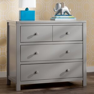 Louisa 3 Drawer Dresser by Delta