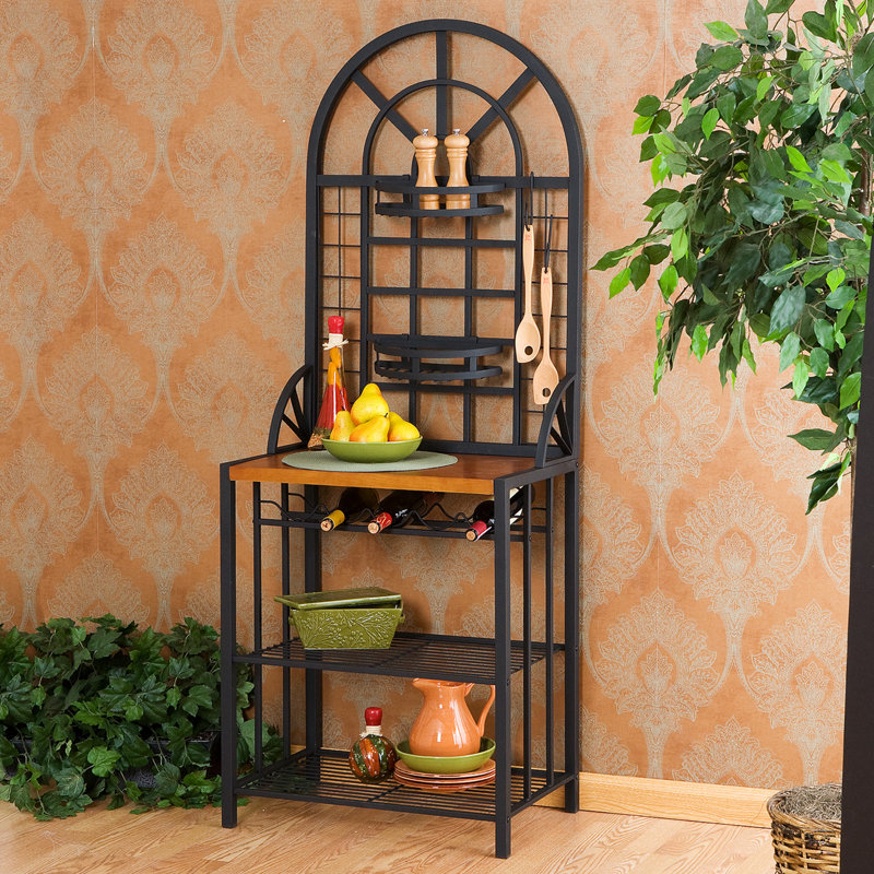 Red Barrel Studio Founders Black Baker's Rack & Reviews Wayfair