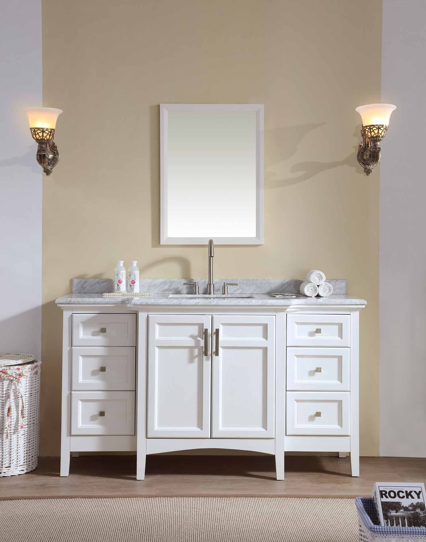 Zipcode Design Lebanon 60 Single Bathroom Vanity Set Reviews Zipcode Design Lebanon 60 Single Bathroom Vanity Set Reviews Wayfair