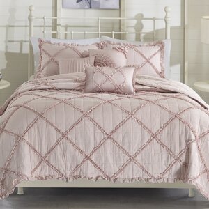 Tamecca Cotton 6 Piece Coverlet Set