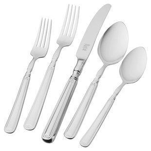Flatware Sets Joss Main Vintage 23 Piece 18 10 Stainless Steel Flatware Set Service For 4