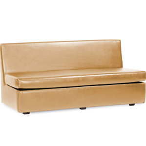 Box Cushion Sofa Slipcover by Orren Ellis