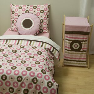 Mod Dots and Stripes 4 Piece Toddler Bedding Set