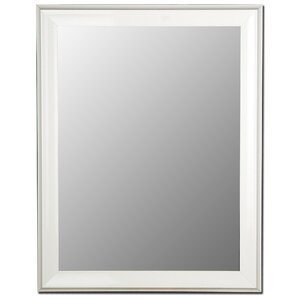 Glossy White Grande Wall Mirror