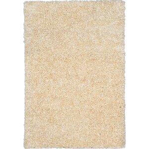 Kessler Hand-Tufted Light Yellow Area Rug