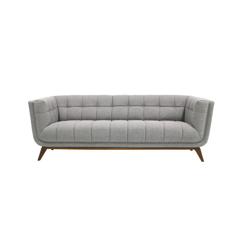 Worsley Mid Century Modern Chesterfield Sofa