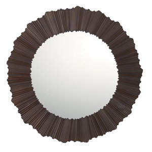 Round Metal Decorative Wall Mirror