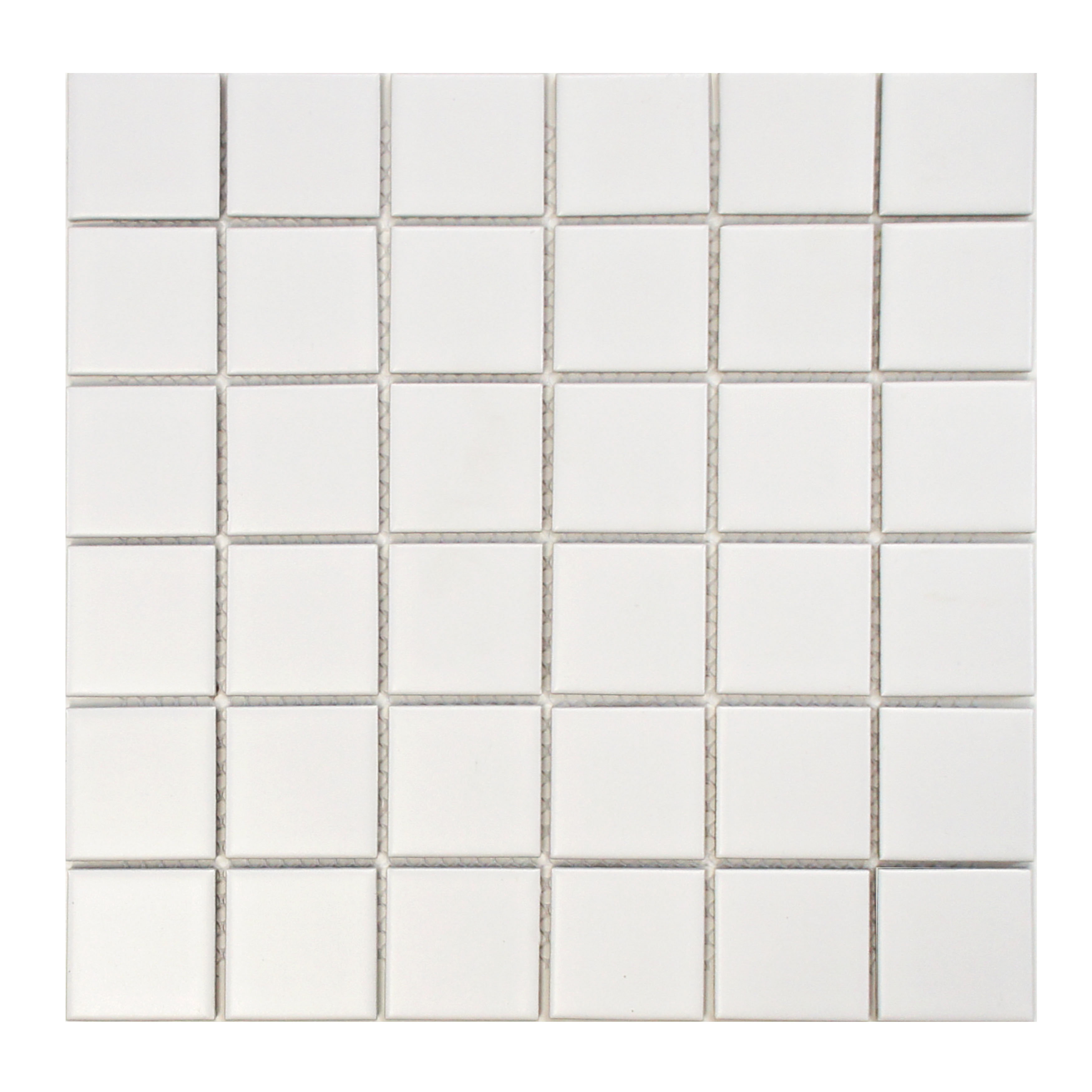 Elitetile Retro Quad 2 X Porcelain Mosaic Tile In Matte White Elitetile Retro Quad 2 X Porcelain Mosaic Tile In Matte White Reviews Wayfair