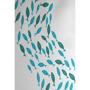 Golden Lakes Turquoise Indoor/Outdoor Area Rug