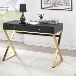 Dayne Black Writing Desk