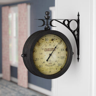 Outdoor Clocks You Ll Love Wayfair 8 6 Wall Clock