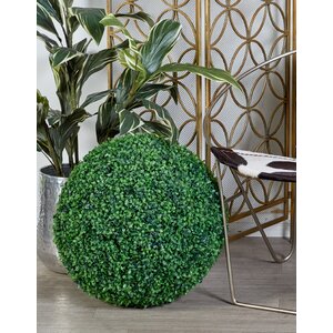 Polyester Boxwood Ball Topiary