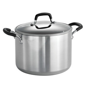 8 Qt. Aluminum Nonstick Stock Pot with Lid