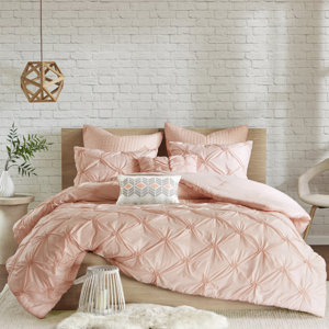 Siaosi Embroidered 7 Piece Comforter Set