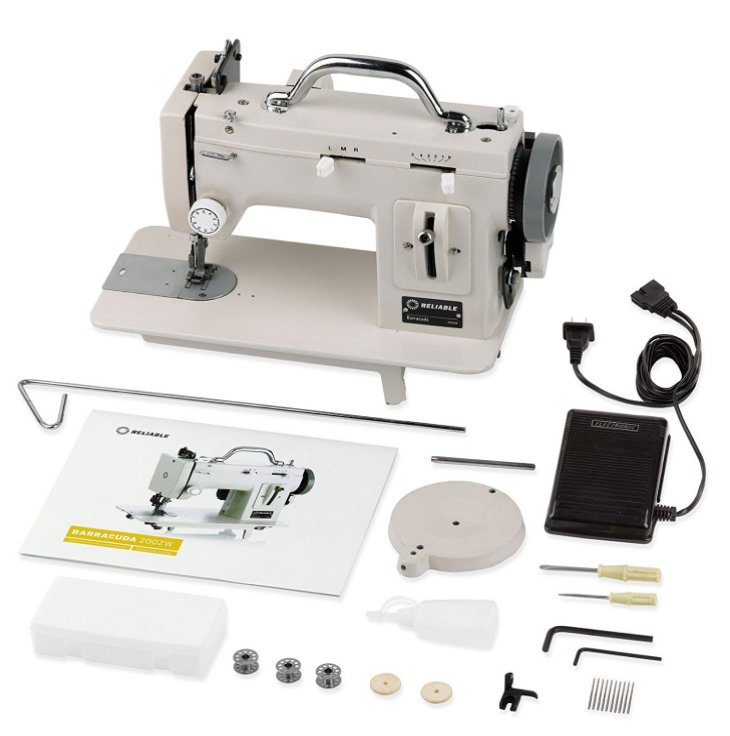 Reliable Corporation Barracuda ZigZag and Straight Stitch Portable Walking Foot Sewing Machine