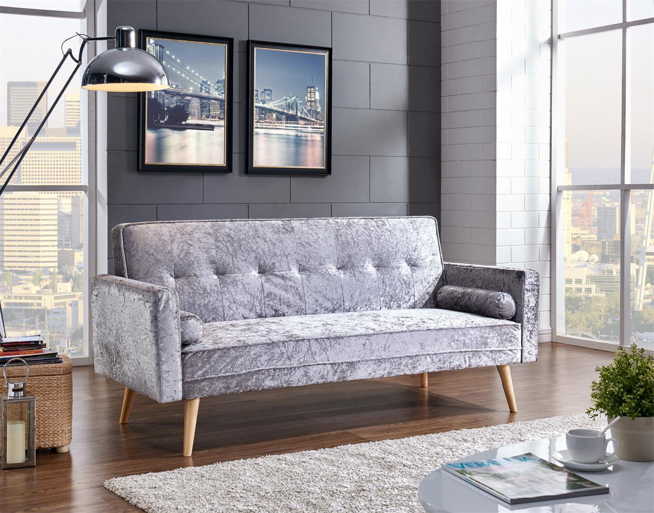 Raley 2 Seater Clic Clac Sofa Bed