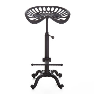 Tractor Seat Bar Stool Wayfair Co Uk Carlotta Metal Tractor Height Adjule Bar Stool