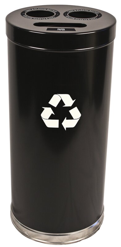 Witt Metal Recycling Multi Compartment Recycling Bin & Reviews | Wayfair