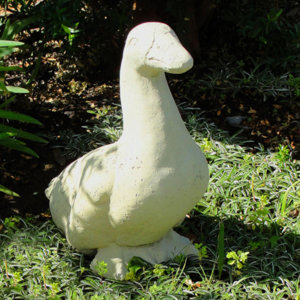 Vintage Mama Duck Statue