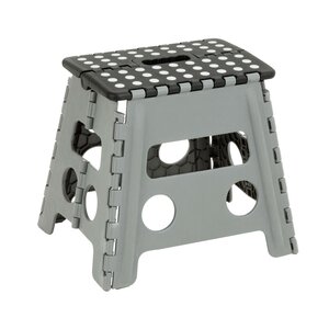 1-Step Plastic Folding Step Stool