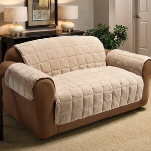 Burnham Box Cushion Loveseat Slipcover