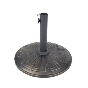 Cast Concrete and Metal Stand