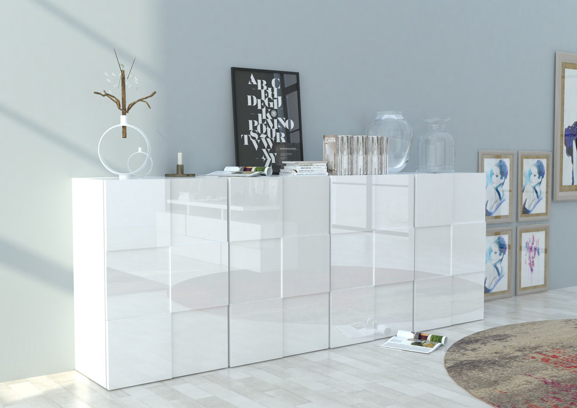 Sideboard SCECCO GRANDE in weiß