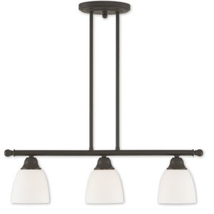 Bill 3-Light Kitchen Island Pendant