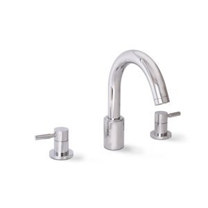 Essen Double Handle Deck Mount Roman Tub Faucet Trim