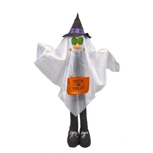 Standing Ghost Costume Greeter Figurine