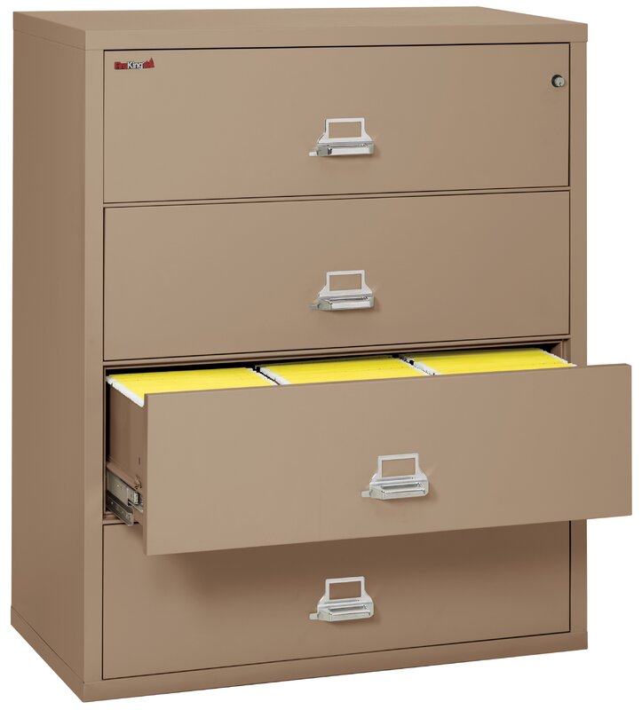 FireKing Fireproof 4Drawer Vertical File & Reviews Wayfair