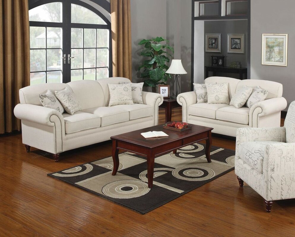 Infini Furnishings Nova 2 Piece Living Room Set & Reviews | Wayfair