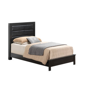 Brennen Upholstered Panel Bed by Latitude Run