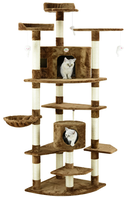 Go Pet Club 80" Cat Tree & Reviews Wayfair