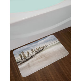Coastal Bath Rugs Wayfair Groyne Coastal Bath Rug