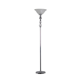 Modern Contemporary Crystal Chandelier Floor Lamp Allmodern Bairdstown Crystal 72 Torchiere Floor Lamp